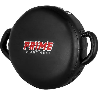 PSS PU Leather Strike Boxing Pads for Punching Kicking Martial Arts Karate Taekwondo Focus Target Shield Round Pad Muay Thai Training Equipment Unisex