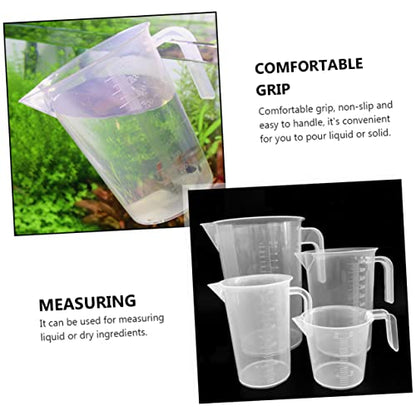 1pc Aquarium Water Changing Cup Thickened Measuring Cup for Fish Tank Feeder Non- and for Liquid and Dry Ingredient Measurement