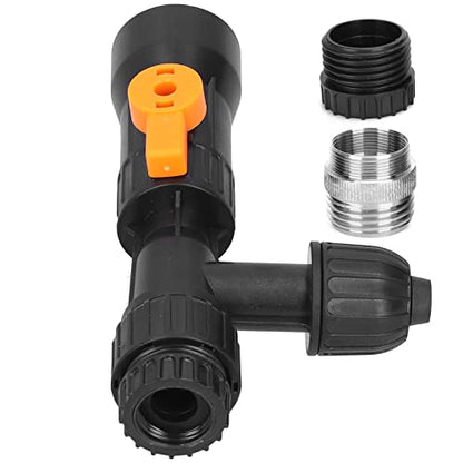 Aquarium Water Changer, Fish Tank Gravel Vacuum Siphon for Cleaning, Aquarium Gravel Cleaner Replacement Part with 3 Tab Connector Faucet Adapter
