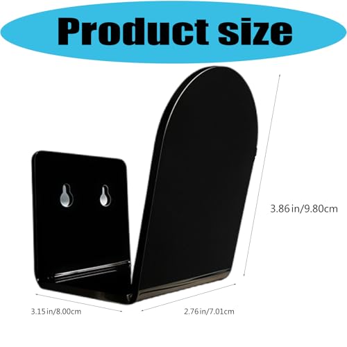 2pcs / 4pcs Transparency Tennis Glove Wall Mount Display Rack Easy to Installation Boxing Gear Storage Stand Living Room Deck - color: A