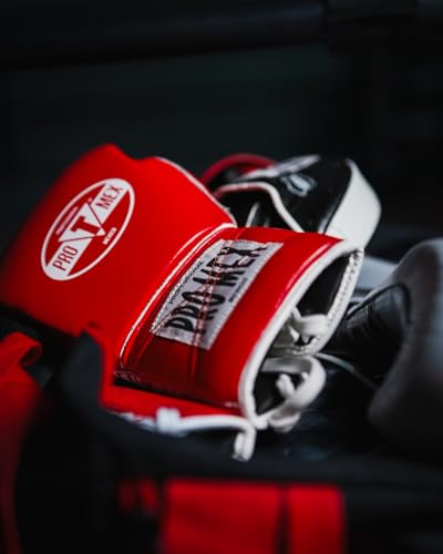 Title Boxing Pro Mex Professional Edge Lace Training/Sparring Boxing Gloves - color: Red, size: 14 oz