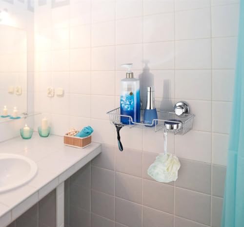 Rotate Lock Vacuum Suction Cups for Bath Shelf Shower Caddies, Two Suction Cup