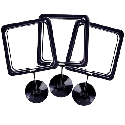 SunGrow Fish Food Feeding Ring, Stop Water Turbulence from Washing Food & Floating Plants into Filtration System, Suitable for Flakes & Floating Fish Pellets (3 Pieces)