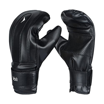 Vali Nista Boxing Speed Old School Bag Gloves - color: Black, size: Small-Medium