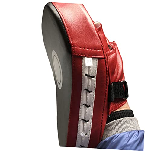 Happyyami Handheld Boxing Pads 1 Pair Leather Sponge Safety Training