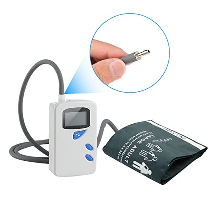 Cosmos Blood Pressure Monitor Replacement Cuff with Metal Air Hose Connector for Blood Pressure Monitor and Machine for 33-47 cm Upper Arm Circumference (Large Adult Size) - style: Large Adult size