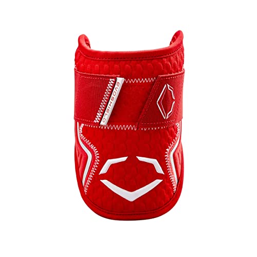 EvoShield Pro-SRZ 2.0 Batter's Elbow Guard - color: Scarlet, size: Small, style: Single Strap