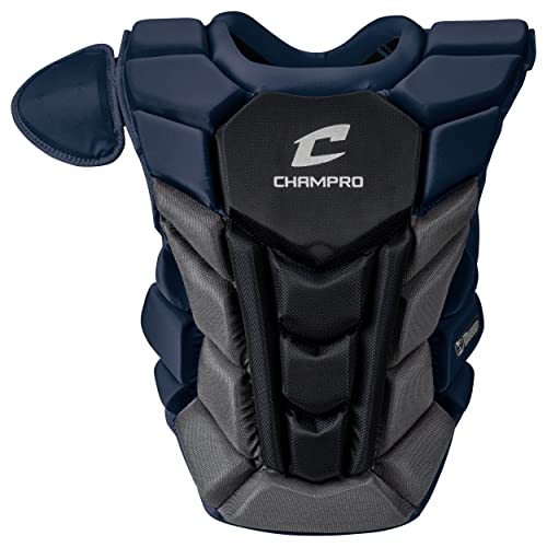 Champro Optimus Pro Plus Chest Protector - color: Navy, size: Adult (16.5")