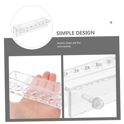 POPETPOP Aquarium Tool Rack Glass Holder Compact Storage Rack Garden Tool Organizer for Tank Maintenance