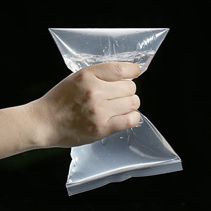 2" x 2" Small Thick 5 Mil Plastic Bags 100 PCS Clear Resealable Zip Seal Lock Poly Bags Reclosable Heavy Duty Zipper Baggies Jewelry Earrings Coin Pills Packing - size: 2x2inch