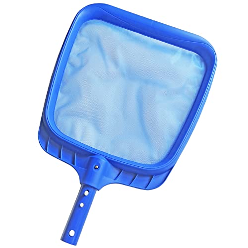 Heavy Duty Swimming Pool Leaf Skimmer Net with Strong Reinforced Handle for Cleaning Swimming Pools, Hot Tubs, Spas and Fountains - size: Pool Skimmer