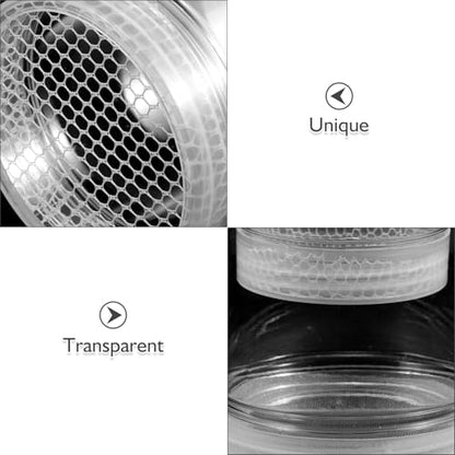 HEMOTON Fish Fry Incubation Box Floating Isolation Breeding Tank with Small Coarse Mesh and Medium Fine Mesh Set for Aquarium Guppy Betta Shrimp Hatchery Nursery