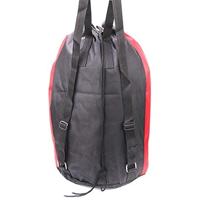 52 x 43 cm / 20.5 x 16.9 in Taekwondo Drawstring Backpacks, Oxford Cloth Unisex Gym Sports Bag, Taekwondo Sparring Backpack - size: Protective gear bag with the word fight