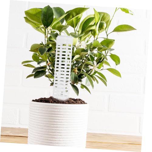 balacoo 4pcs Plastic Moss Pole for Climbing Plants Indoor Support for Vines and Garden Supplies for Wisteria Tomatoes and Melons