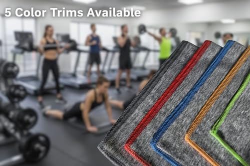Microfiber Quick-Dry Workout Towels for Men & Women – Ultra Absorbent Gym Sweat, Sports & Tennis Towels for Fitness, Travel, Camping & Workout – 5-Pack, 16x30.5 Inch