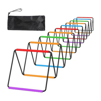 Vaveren Agility Ladder Jumping Obstacles for Men Women and Kids Flexible Folding Football Footwork Speed Ladder for Volleyball