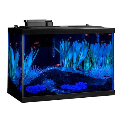 Tetra ColorFusion Aquarium 20 Gallon Fish Tank Kit, Includes LED Lighting and Decor