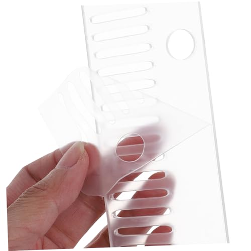 Aquarium Comb Fish Tank Plastic Overflow Simple Design Easy to Clean Abs Material