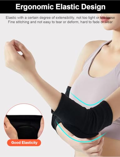 SUJAYU A Pair Elbow Pads Volleyball Arm Sleeves, Tandem Elbow Pads Volleyball Arm Pads Elbow Protector Tennis Basketball - color: Grey, size: Small