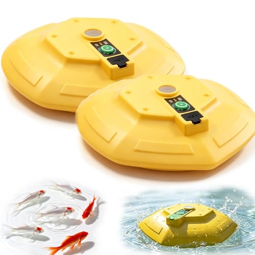 IPX7 Waterproof Floating Aerator for Minnow Bucket, Rechargeable Portable Live Bait Oxygen Pump Bubbler for Fish Tank Livewell, Fishing Accessories for Bait Transportation - color: 2 PCS