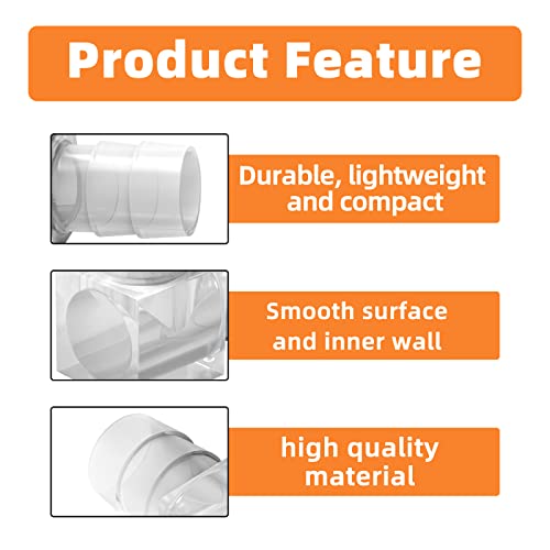 GASHER 20PCS 90 Degree Elbow L Fitting Plastic Hose Barb Reducer 5/16" x 5/16" barb Joint Splicer Mender Fitting Union for Fuel/AIR/Lquid/Gas