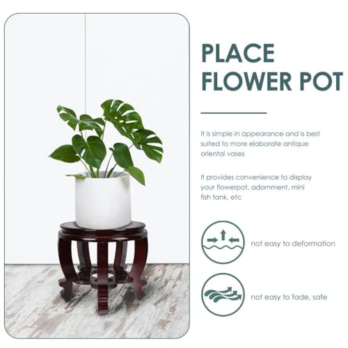 ABOOFAN Wooden Base for Fish Tank Display Stylish Wooden Stand Height for Home Decor Sturdy Construction Stable Design