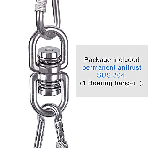 SELEWARE Heavy Duty Bearing Swing Swivel, 360° Rotation Hanging Accessory - color: Swivel Only