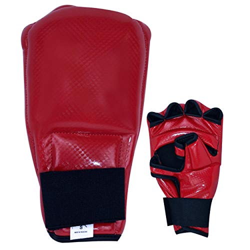 PFG Cobra Chop Karate Martial Arts Gloves - color: Red, size: X-Large