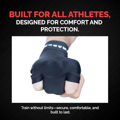 Middle Finger Brace Compression Gloves, Splint Alternative, Unisex L | Athletic Buddy Tape, Finger Sleeve & Brace, Arthritis Pain Relief & Joint Stabilizer for All Sports - size: Large, style: Middle Finger
