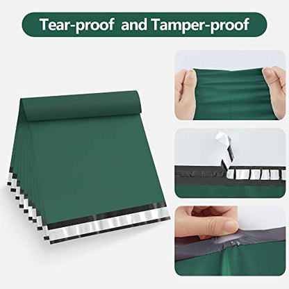 Poly Mailers 24x24 Inch 50pcs Shipping Bags Ultramarine Green Shipping Envelopes Self Seal Mailers Bags Waterproof and Tear-Proof Packaging Bags