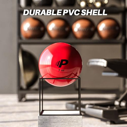 Premier Pitching Plyo Training Ball for Baseball and Softball | PVC shell plyo ball for warmups, arm care, command work, and throwing mechanics - size: 7oz