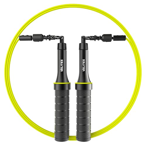 Velites Earth 2.0 Official CrossFit Games Jump Rope, Double Unders - color: Black