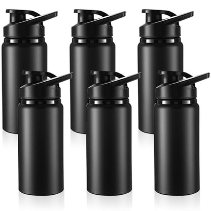 Domensi Aluminum Water Bottle Bulk - color: Black, size: 17oz