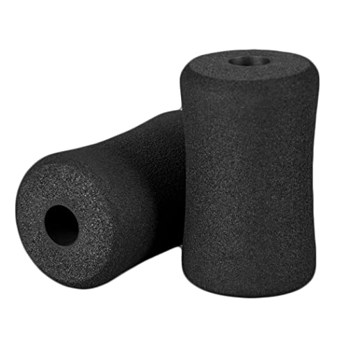 Sponge Foam Foot Pad Roller Pair, Used for Replacing Gym Exercise Equipment, Suitable for 1-inch Rod (Foam 4.53" X 2.56" Od X 0.87" Id) - color: Foam 4.53" X 2.56" Od X 0.87" Id