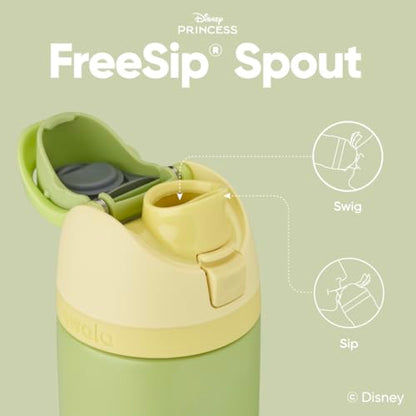 Owala Princess FreeSip Stainless Steel Water Bottle 24 oz Tiana - color: Tiana, size: 24 Ounces
