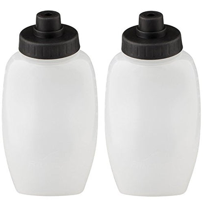 Fitletic Running Water Bottle Pair 6, 8, 12 Oz (V2) | Replacement Bottle | Hydration Bottle - size: 12 Ounces