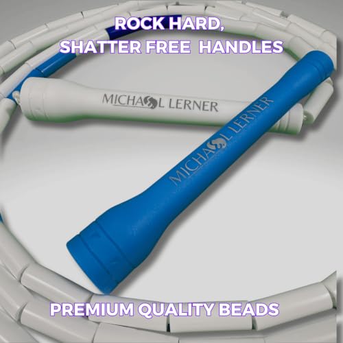 Elevate Rope Beaded Jump Rope, 1 in Beads, 10 ft Adjustable, Segmented - color: ML Beaded