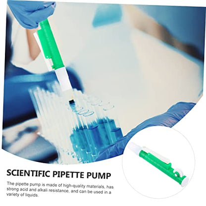 Veemoon Scientific Pipette Pump Plastic Laboratory Pipette Pump 10ml Dispenser