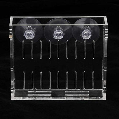 Acrylic Aquatic Plant Cup Grass Holder Aquarium Fish Tank Plants Pot