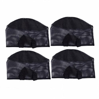 Zunate 4PCS Mesh Pond Plant Baskets, Reusable PVC Pond Planting Bags with Handles, Heavy Duty Tear Proof Containers for Garden Bog Plants, Aquarium Flower Vegetable Planter (Round) - size: Round