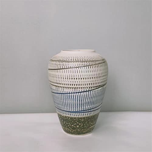 Small Fresh Vase Ceramic Line Flower Arrangement Living Room B&B Decorative Flowers Aquarium