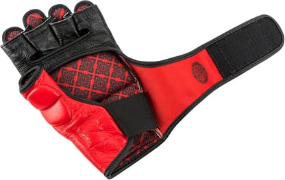 UFC True Thai MMA Grappling Gloves - color: Black, size: Large