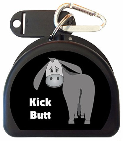 Mouth Guard, Retainer, Mouthguard Case - Kick Butt - color: Black
