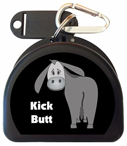 Mouth Guard, Retainer, Mouthguard Case - Kick Butt - color: Black