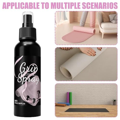Yoga Mat Spray Gentle Cleaning Anti-Slip Non-Sticky - color: 50ml