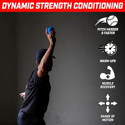 GoSports Plyometric Training Balls, 6 Pack - Standard or Advanced - style: Standard Range 3.5oz-16oz