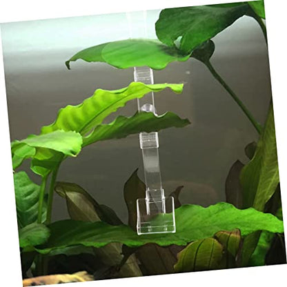 BESPORTBLE 1pc Fish Feeder Tube for Shrimp and Fish Sinking Bottom Tray Reduces Waste and Easy to Clean Feeding Accessory
