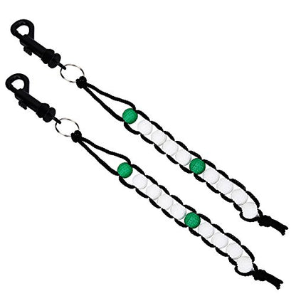 Dioche Golf Score Stroke Counter, Golf Beads Green Stroke Shot Score Counter Keeper with Clip