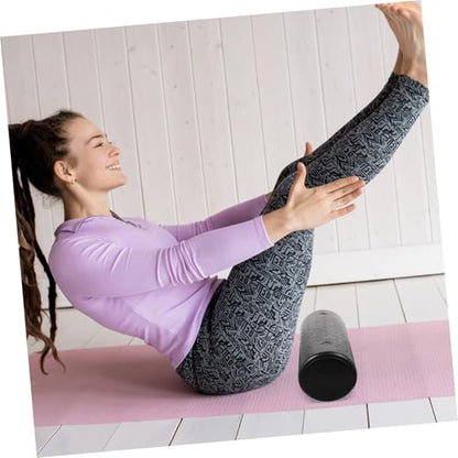 Yoga Massage Roller for Neck and Leg, Epp Black Foam Roller