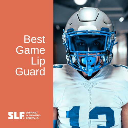 SLEEFS Classic Football Mouthguard with Removable Strap, No-Boil Design - color: Sky Blue, size: Adult